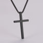 Simple Style Cross Necklace [304 Stainless Steel]