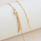 Chain Necklace [304 Stainless Steel,18K Gold Plated]