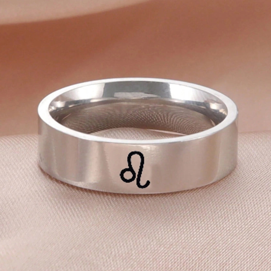 Zodiac Constellation Ring [304 Stainless Steel]