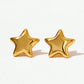 Star Stud Earrings [304 Stainless Steel]