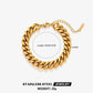 Chain Bracelets [304 Stainless Steel, 18K Gold Plated]