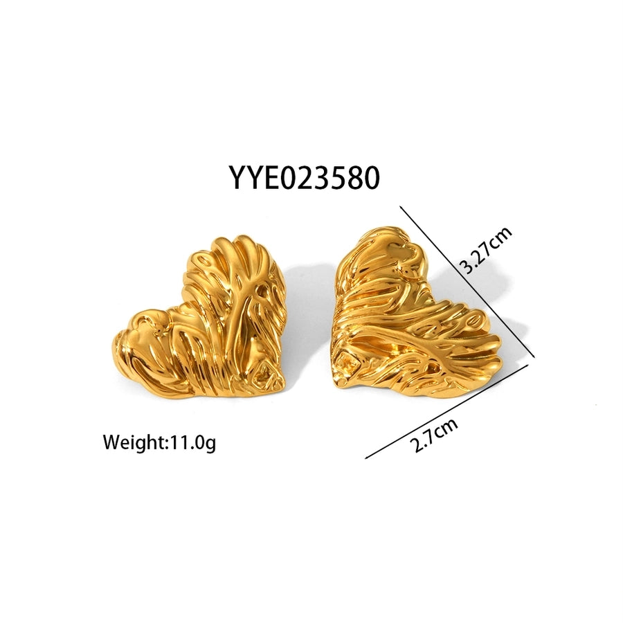 Orecchini di miscelazione disegni [304 acciaio inossidabile, oro 18K placcato]