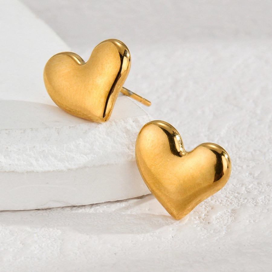 Mix Heart Designs Earrings [304 Stainless Steel]