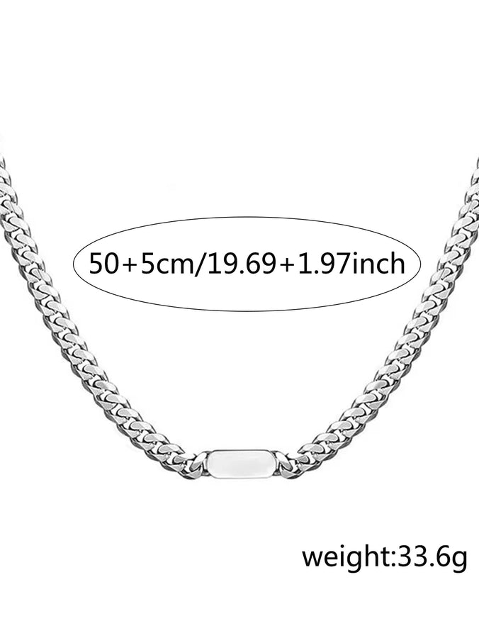 Cuban Chain Necklace [304 Stainless Steel]