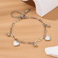 Various Heart Shape Chain Bracelets [Stainless Steel]