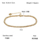 Elastic Beaded Bracelet [304 Stainless Steel, 18K Gold Plated]