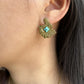 Leaves Turquoise Earrings [304 Stainless Steel,18K Gold Plated]