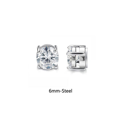 Stud Earrings [Stainless Steel]