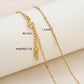 Chain Necklace [304 Stainless Steel,18K Gold Plated]