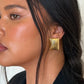 Mix Designs Earrings [304 Stainless Steel,18K Gold Plated]