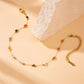 Vintage Style Circle Beads Anklet [304 acero inoxidable]