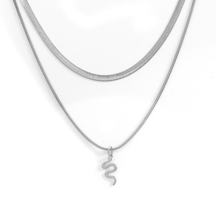 Double Layer Necklaces  [304 Stainless Steel]