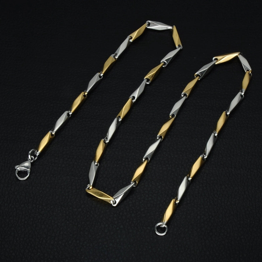 Casual Streetwear Geometric Chain Necklace [304 Stainless Steel]