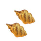 Conch Shell Earrings [304 Stainless Steel,18K Gold Plated]