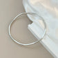 Solid Color Bangle Bracelet  [304 Stainless Steel]