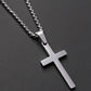 Commute Cross Necklace [201 Stainless Steel 304 Stainless Steel]