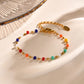 Colorful Beads Necklace/Bracelets [201 Stainless Steel]