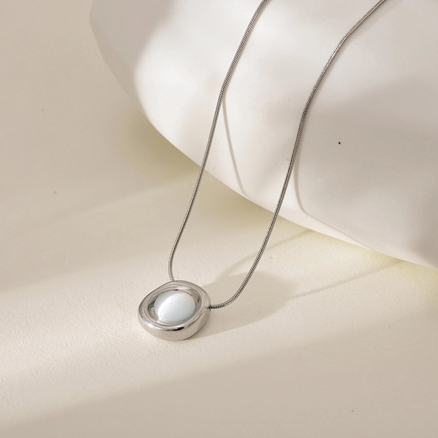 Simple Style Geometric Necklace [304 Stainless Steel]