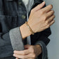 Basic Punk Solid Color Bracelet[304 Stainless Steel 18K Gold Plated]