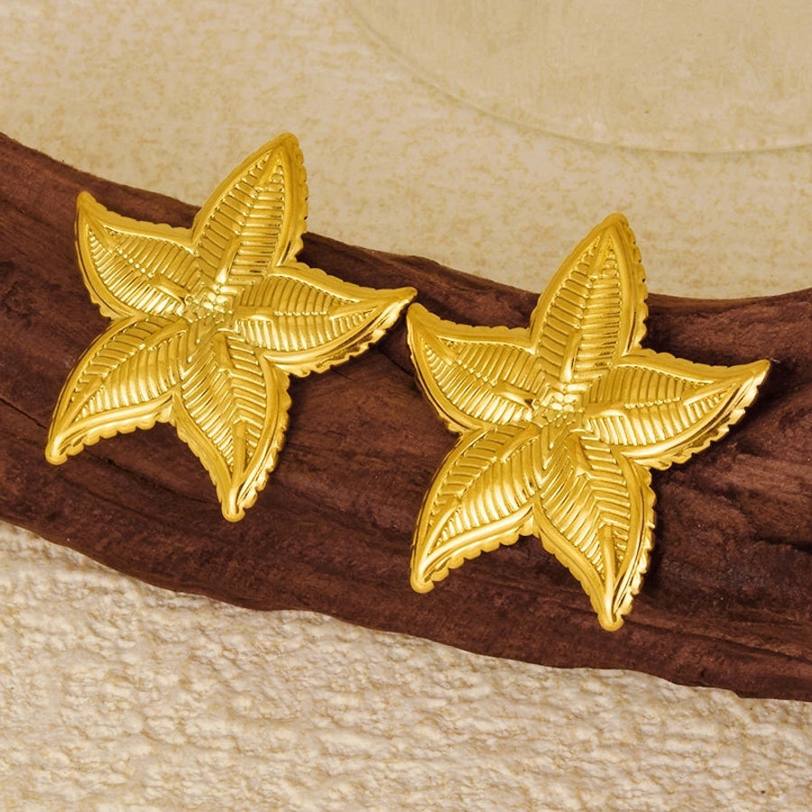 Starfish Earrings [304 Stainless Steel]