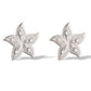 Starfish Zircon Earrings [304 Stainless Steel]