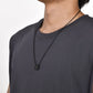 Basic Simple Style Round Pendant Necklace [304 Stainless Steel]