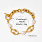 Pearl Chain Bracelet/Necklace [304 Stainless ,16K Gold Plated]