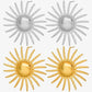 sUN eARRINGS [304 Stainless Steel]