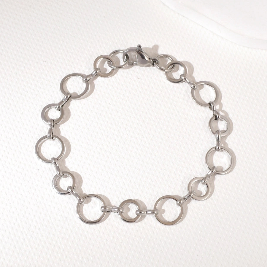 Retro Style Chains Bracelets [304 Stainless Steel]