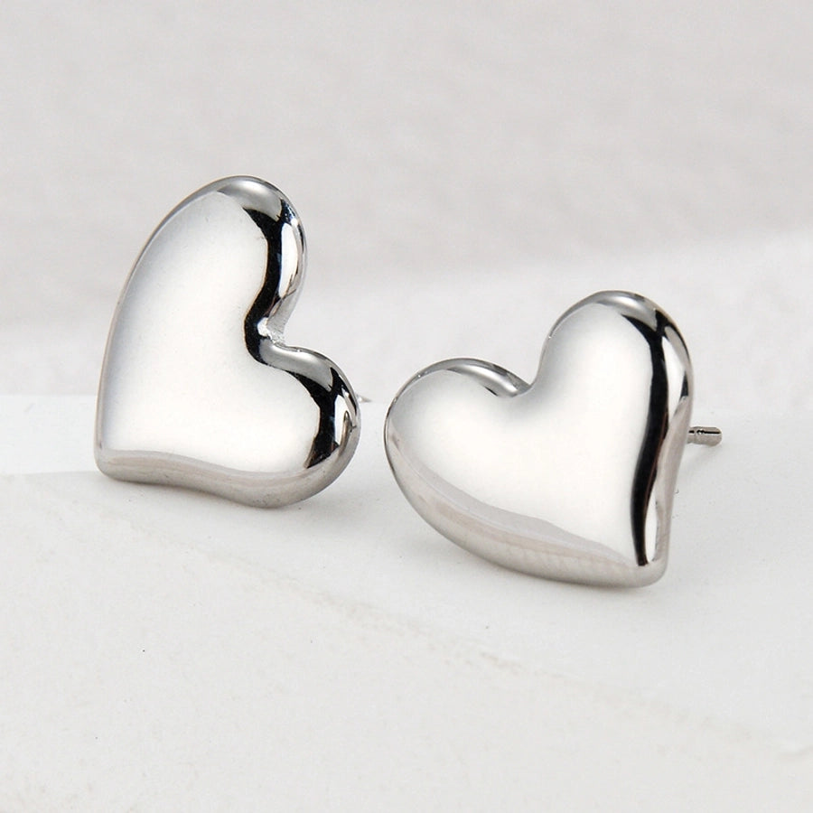 Mix Heart Designs Earrings [304 Stainless Steel]