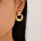 Geometric Earrings [304 Stainless Steel,18K Gold Plated]