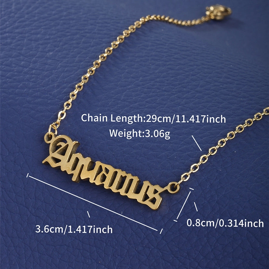 Constellation Anklet [304 Stainless Steel, 18K Gold Plated]