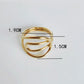 Solid Color Lines Ring [304 Stainless Steel]