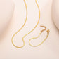 Flat Snake Chain Bracelets/Necklace [304 Stainless Steel,18K Gold Plated]