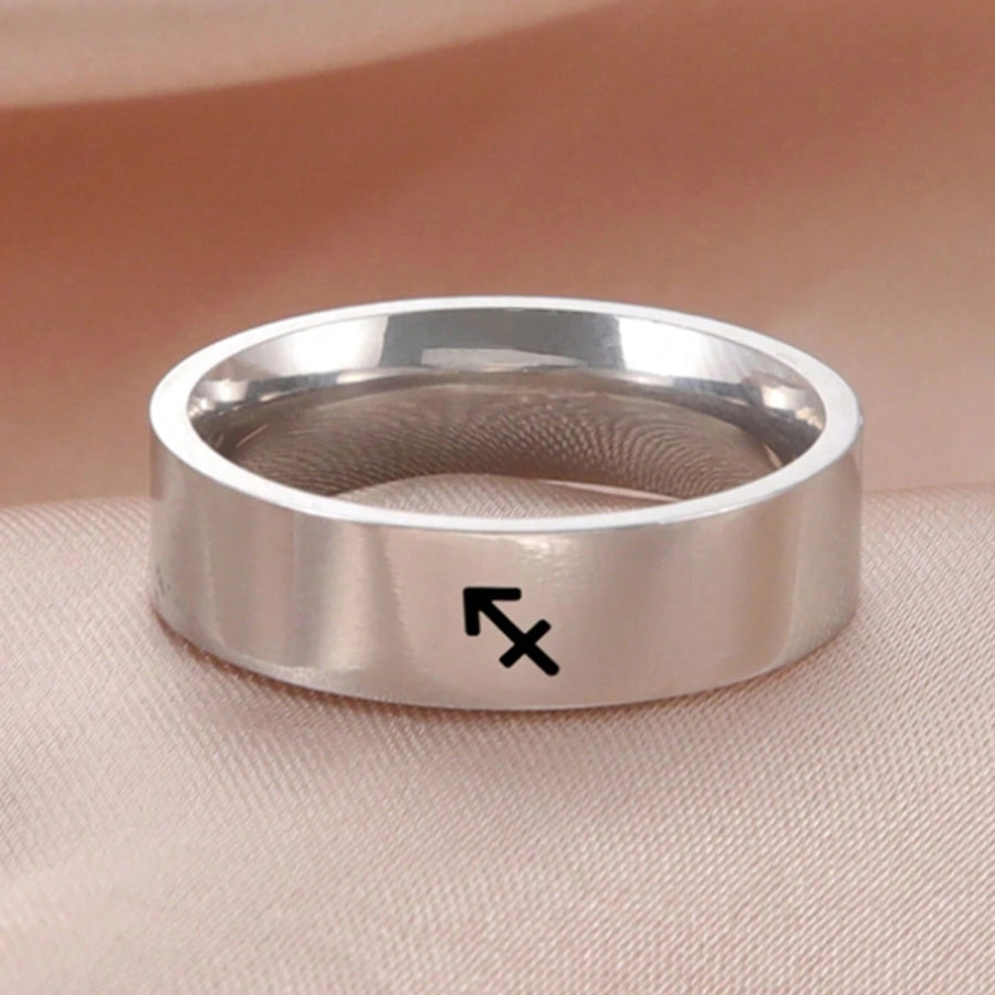 Zodiac Constellation Ring [304 Stainless Steel]