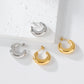 C Shape Hoop Ear Studs [304 Stainless Steel]