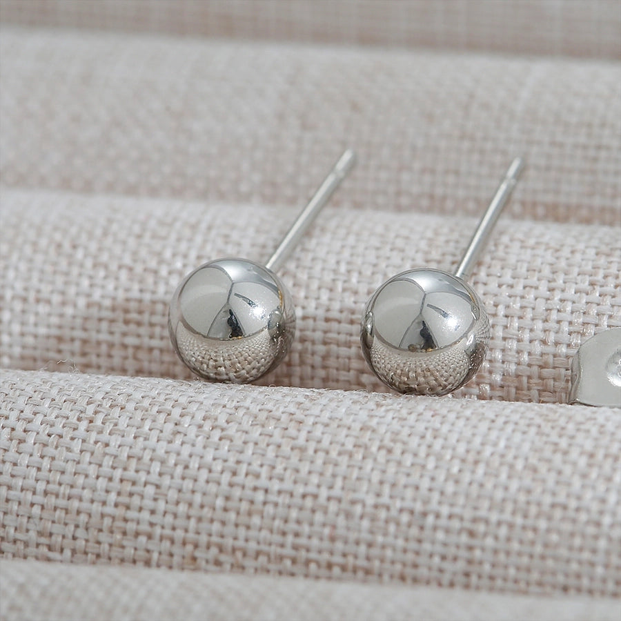 Ball  Ear Studs [304 Stainless Steel]