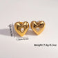 Mix Designs Earrings [304 Stainless Steel,18K Gold Plated]