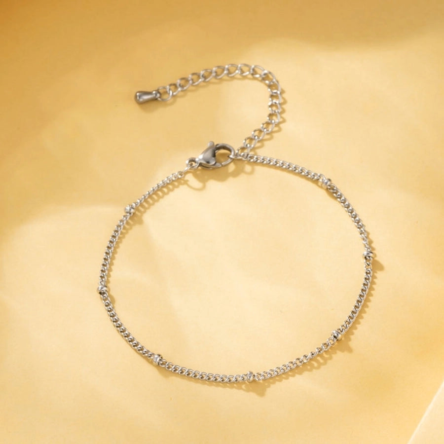 Silver Chain Bracelets [Stainless Steel]