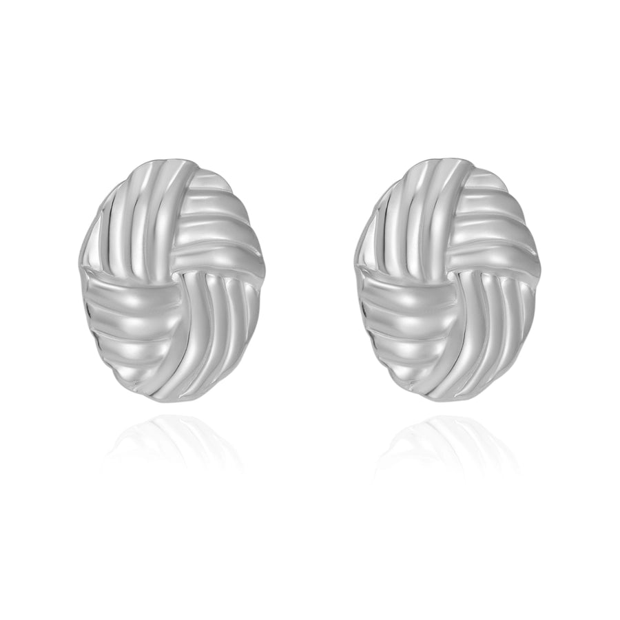 Mix Designs Earrings [304 Stainless Steel,18K Gold Plated]