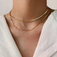 Mix Chain Necklace [304 Stainless Steel,18K Gold Plated]