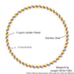 Round Beads Elastic Bracelet [304 Stainless Steel