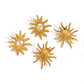 Sun Earrings [304 Stainless Steel,18K Gold Plated]