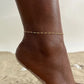 Mix Chain Anklet [201 Stainless Steel]