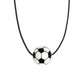 Ball Silica Gel Necklace [304 Stainless Steel]