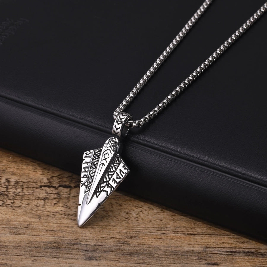 Arrow Pendant Necklace [304 Stainless Steel]