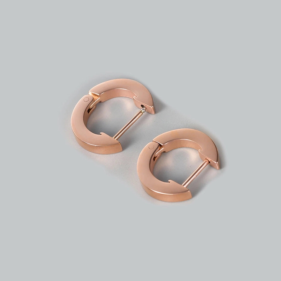 Hoop Earrings [Stainless Steel 18K Gold Plated]