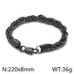 Rope Chain Bracelet [304 Stainless Steel 18K Gold Plated]