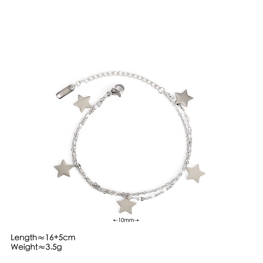 Pulseras de estrellas [304 acero inoxidable]