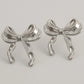 Bow Knot Stud Earrings [304 Stainless Steel]